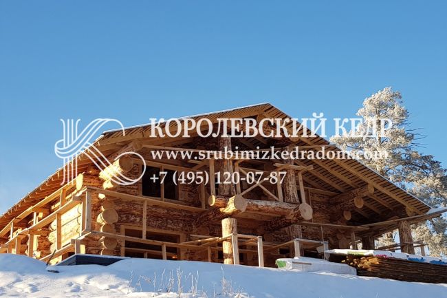 Большой сруб от Королевского Кедра